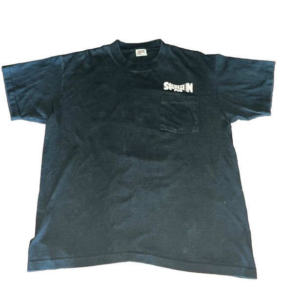 Squeeze In Pub Motorcycle Bar Vintage Bike Week 1995 Daytona FL T-Shirt Lg - Picture 2 of 8